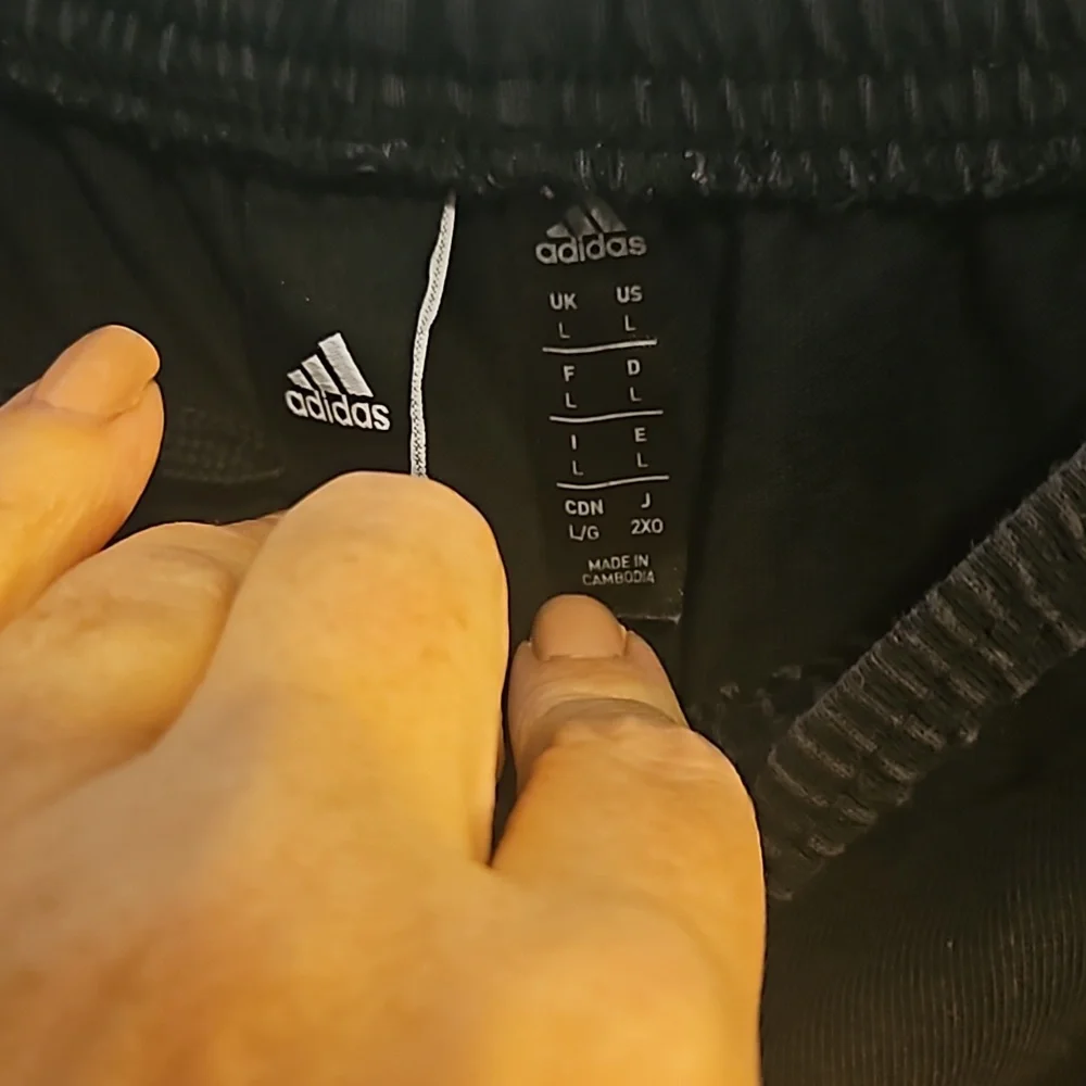 Men's Adidas Essential Logo Jogger- L